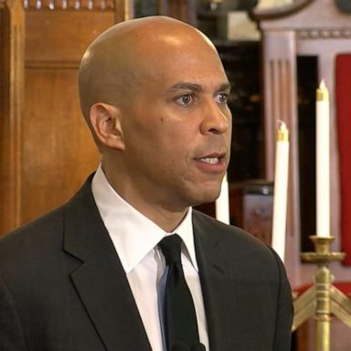 VIDEO: Cory Booker speaks on white supremacy, guns at South Carolina church