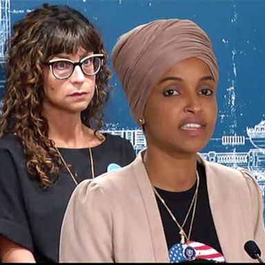 PHOTO: Rep. Ilhan Omar calls on colleagues to visit Israel, Palestine after her trip was denied