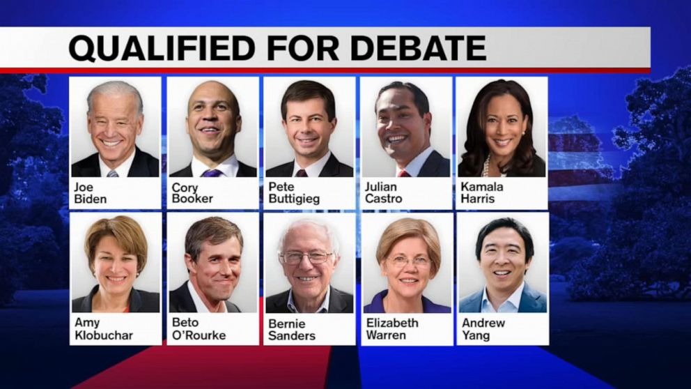 Democratic debate detroit lineup