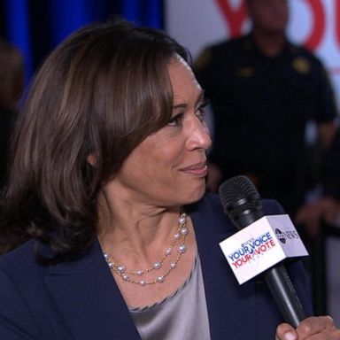 VIDEO: Harris defends work as prosecutor after questions on it during debate