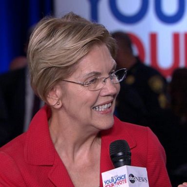 VIDEO: Warren credits campaign's success to meeting voters