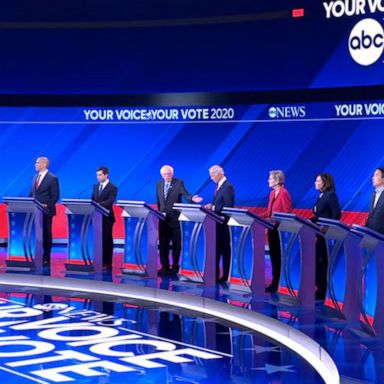 VIDEO: Protesters interrupt Biden during Democratic debate