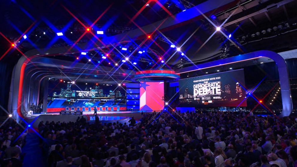 Abc News Democratic Debate Kicks Off Video Abc News