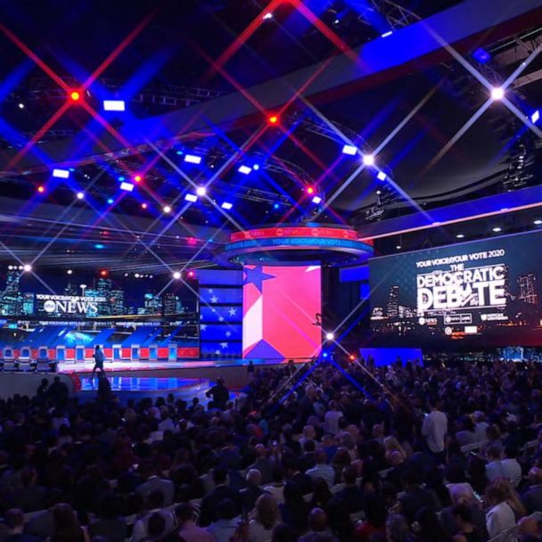 Abc News Democratic Debate Kicks Off Gma