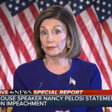 House Speaker Nancy Pelosi announces formal impeachment inquiry