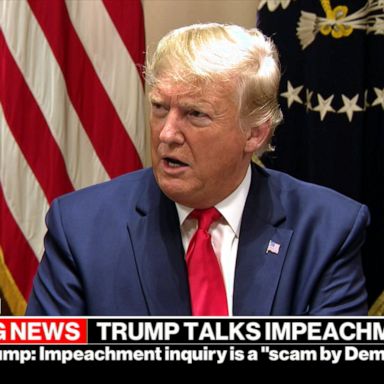 Impeachment inquiry ‘scam by Democrats,’ Trump says 