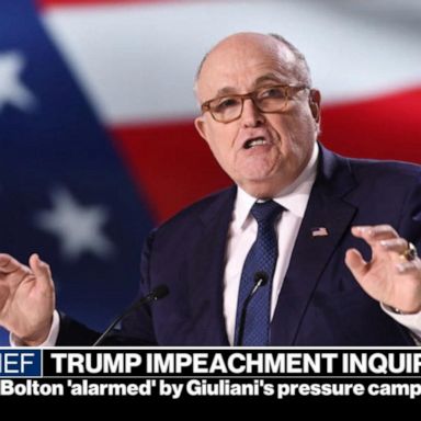 VIDEO: Spotlight on Rudy Giuliani in impeachment inquiry