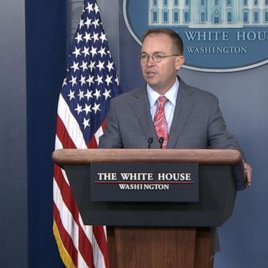 VIDEO: White House Acting Chief of Staff Mick Mulvaney discusses withheld aid to Ukraine