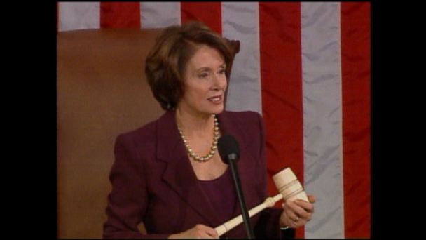 Video Nancy Pelosi Gets The Speaker's Gavel In 2007 - ABC News