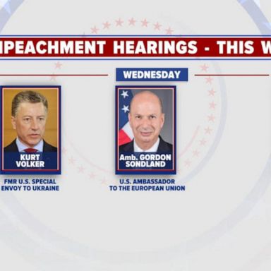 VIDEO: Capitol Hill gears up for 2nd week of impeachment hearings