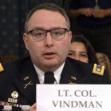 Vindman corrects Nunes: ‘Ranking member, it’s Lieutenant Colonel