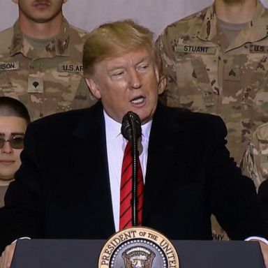 VIDEO: Donald Trump’s surprise visit to Afghanistan