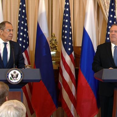 Secretary Pompeo and Russian foreign minister hold news conference