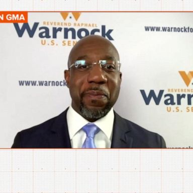 VIDEO: Raphael Warnock projected as 1st Black Senator from Georgia