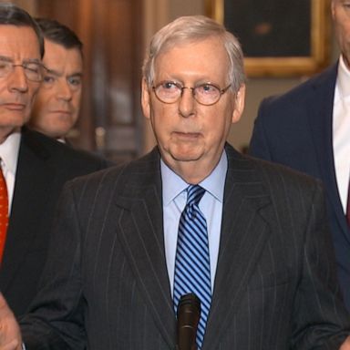 McConnell says Senate trial will continue without decision on witnesses