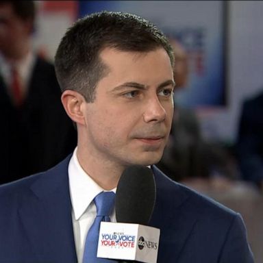 VIDEO: Pete Buttigieg sits in after the New Hampshire debate 