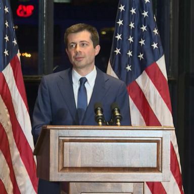 VIDEO: Pete Buttigieg drops out of race ahead of Super Tuesday