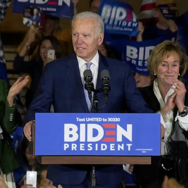 Biden speaks to supporters at Super Tuesday rally