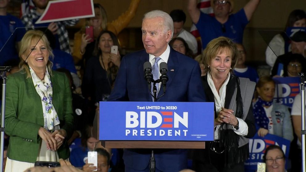 Video Former Vice President Joe Biden Wins Big On Super Tuesday - ABC News