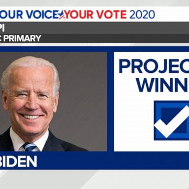 VIDEO: Biden is projected to win Mississippi primary