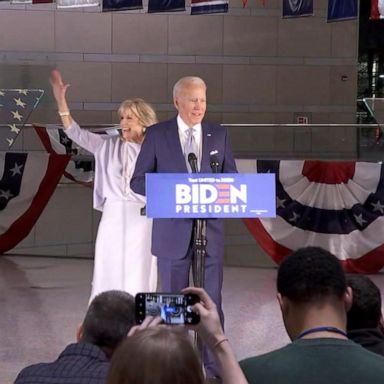 VIDEO: Joe Biden wins big on 'mini Tuesday'