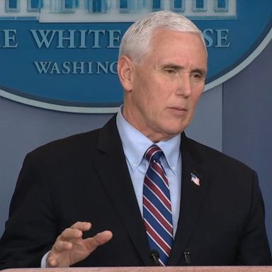 Vice President Mike Pence announced that COVID-19 testing is available in all 50 states at a White House briefing on Thursday.