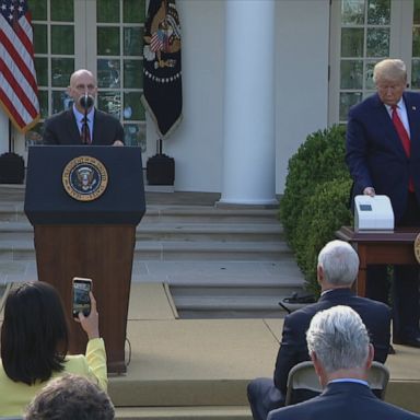 Trump unveils five-minute COVID-19 test