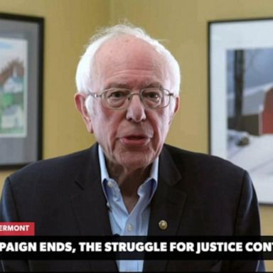 VIDEO: Bernie Sanders ends presidential campaign 