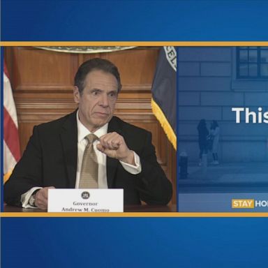 PHOTO: VIDEO: Cuomo says pandemic 'not going to be over anytime soon' despite progress