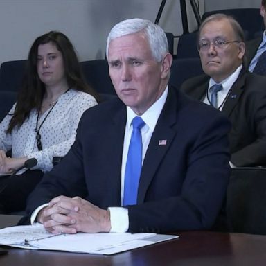 PHOTO: Vice President Mike Pence visited NASA headquarters to discuss the new era of space exploration and development.