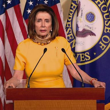 “I didn't say anything about the president. I gave him a dose of his own medicine,” House Speaker Nancy Pelosi said Wednesday during a news conference.