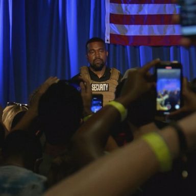 VIDEO: Kanye West holds first campaign rally