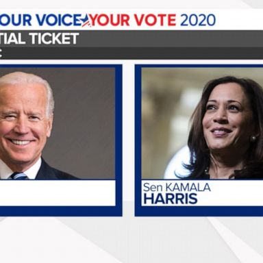 Joe Biden selects Kamala Harris as running mate