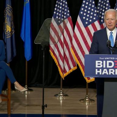 Biden and Harris debut as historic Democratic ticket