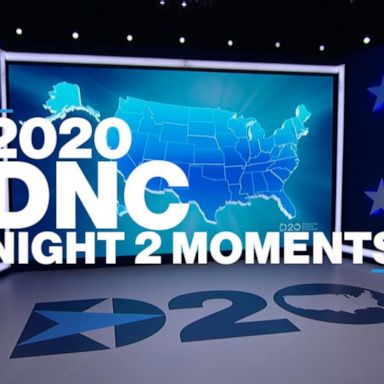 DNC 2020: Night 2 key moments