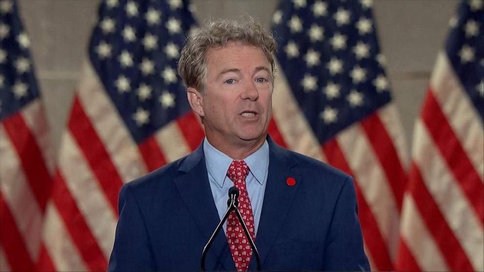 Video Sen. Rand Paul Delivers Remarks At 2020 RNC - ABC News