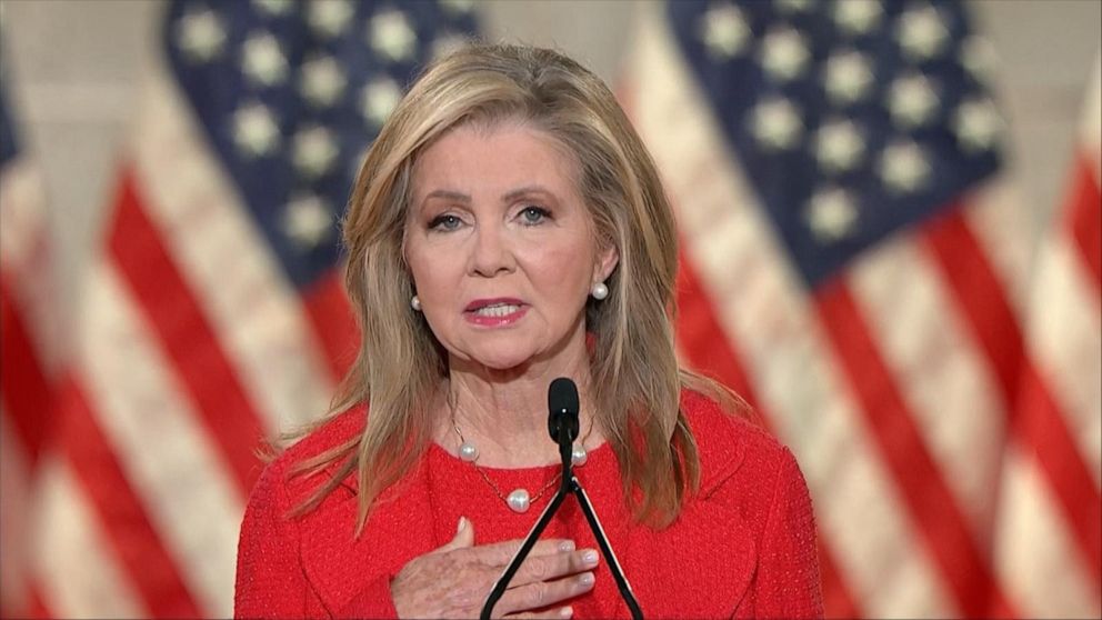 Video Marsha Blackburn Addresses Public At 2020 Rnc Abc News 7806