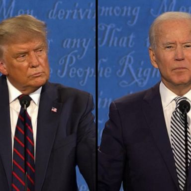 VIDEO: Trump and Biden face off on protests and Black Lives Matter