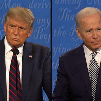 President Donald Trump and former Vice President Joe Biden faced questions regarding white supremacists and militia groups during the first 2020 presidential debate.