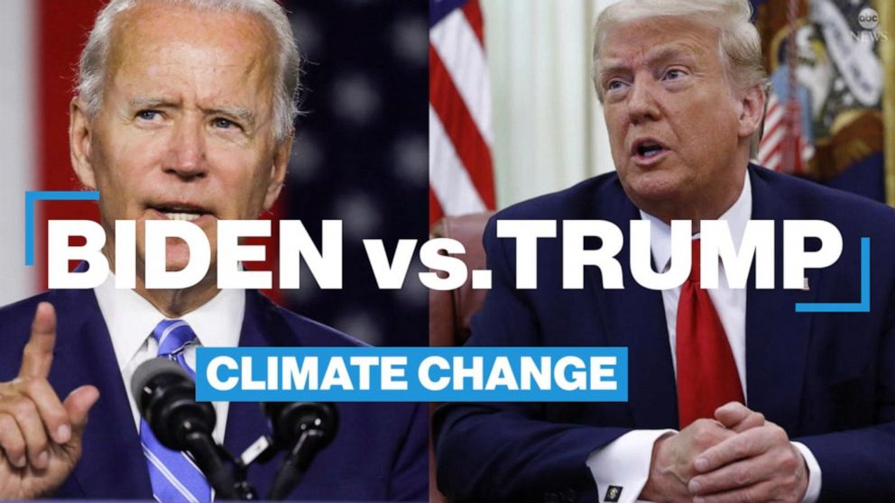 Video Trump vs. Biden on the issues: Climate change - ABC News