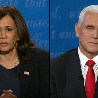 VIDEO: Harris and Pence discuss voting and possible peaceful transfer of power