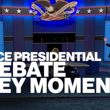 Vice presidential debate key moments