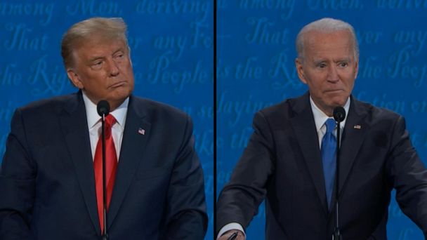 Video Biden And Trump Speak On Climate Change Fracking Abc News