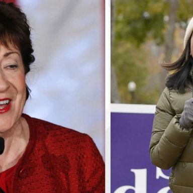 VIDEO: Senate races heats up between Senator Susan Collins, Sara Gideon