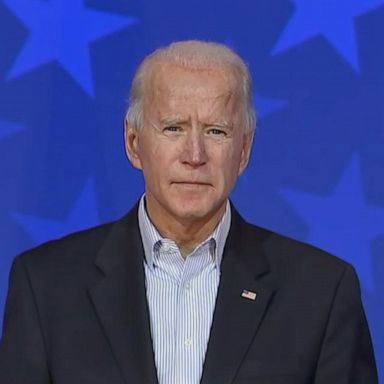 VIDEO: Joe Biden urges calm and patience during vote count