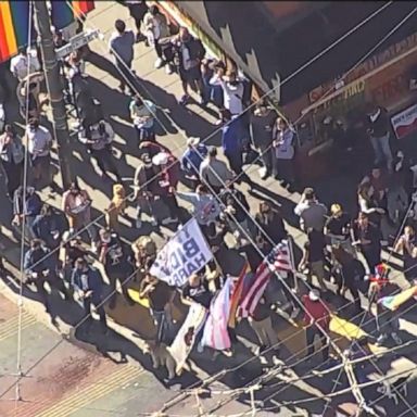 From New York to Philadelphia to Washington, D.C., to Atlanta to Los Angeles, Americans are cheering, honking horns and taking to the streets to celebrate Biden's win.