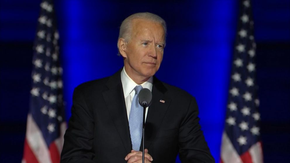 Read The Full Text Of Joe Biden S Speech After Historic Election Abc News