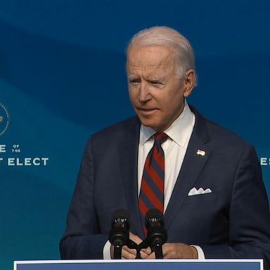 VIDEO: President-elect Joe Biden introduces climate team