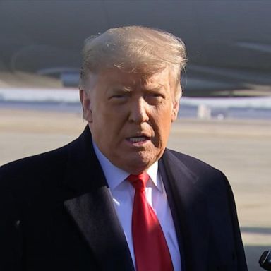 The president said Democrats’ attempt to impeach him is “creating tremendous danger to our country.”