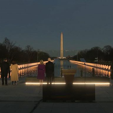 ‘To heal, we must remember,’ Biden says during COVID-19 memorial